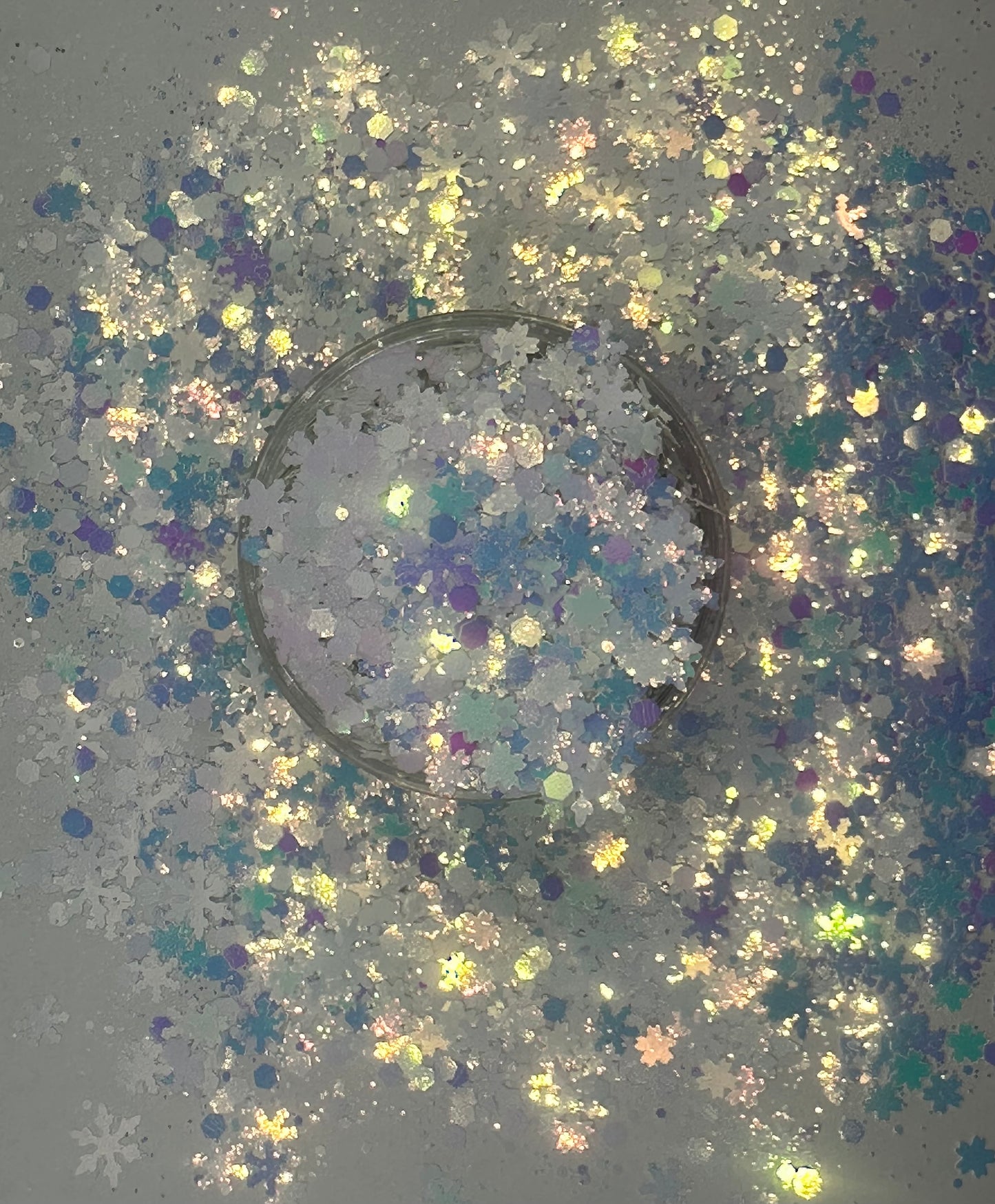 Winter Wonderland Chunky with Snowflakes