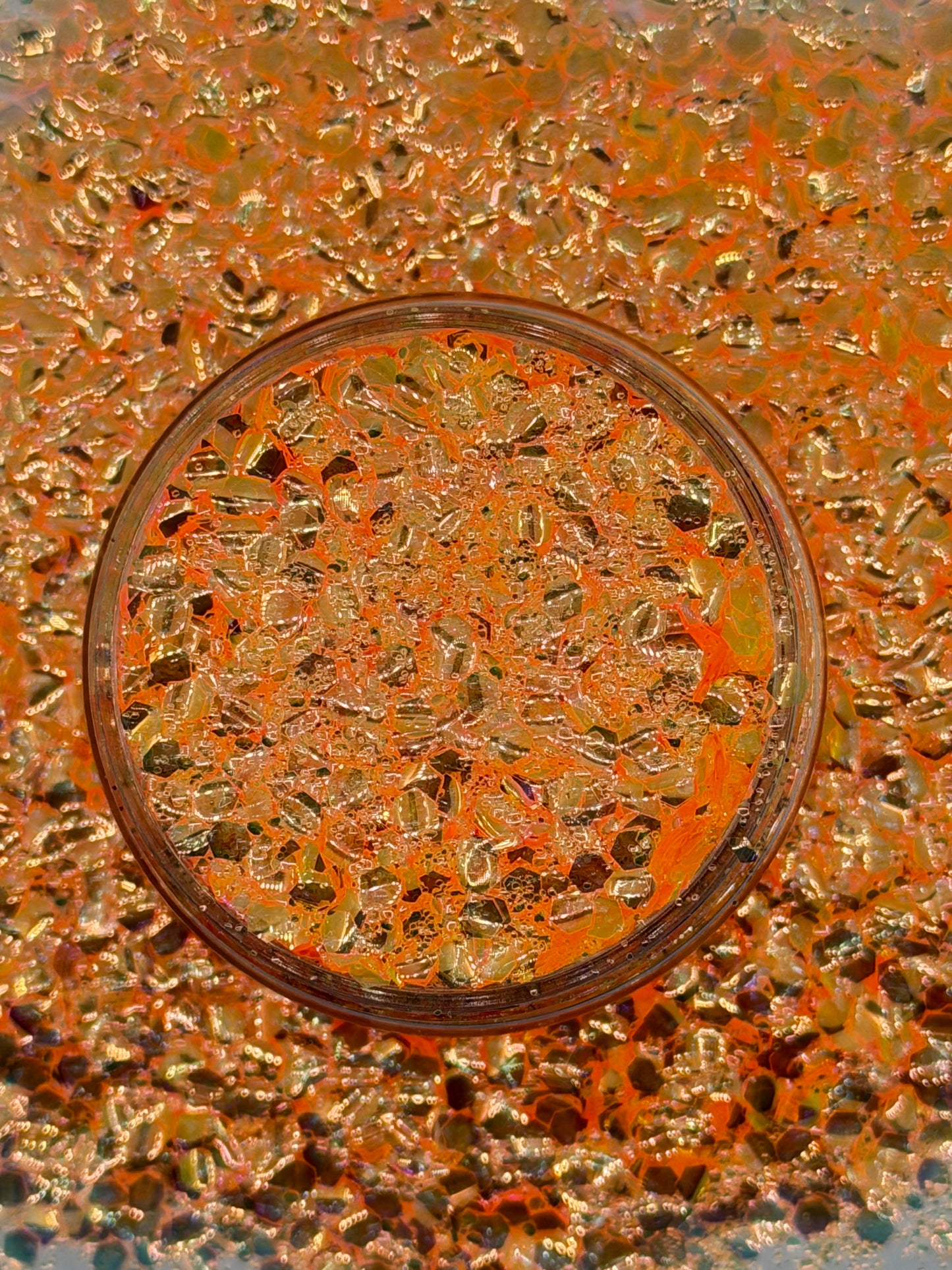 Orange Chunky Bubble 2