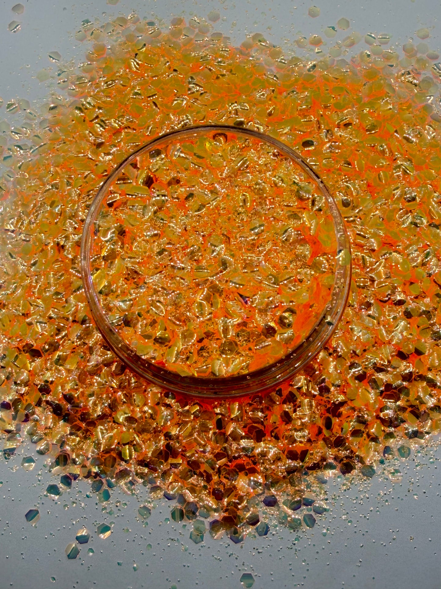 Orange Chunky Bubble 2