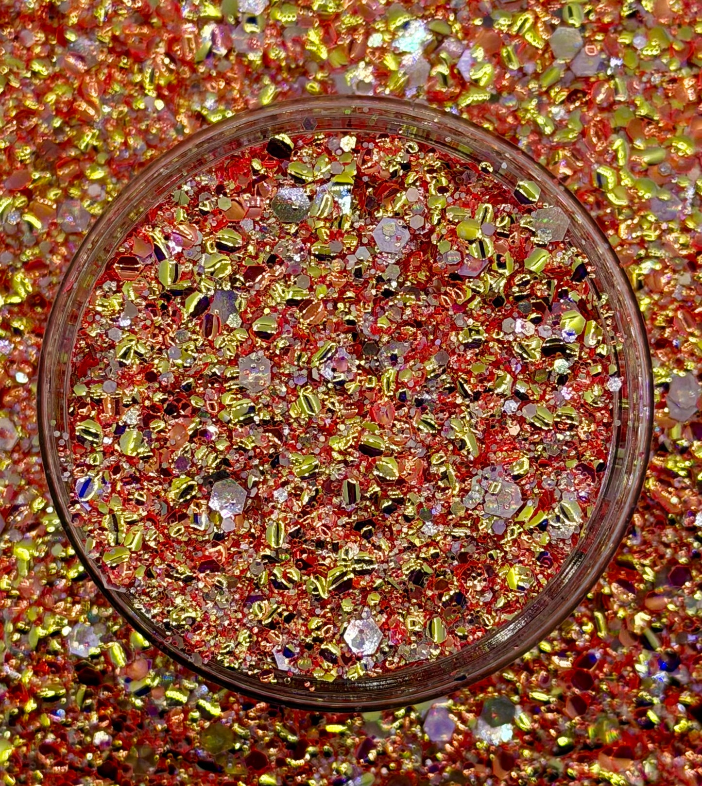 Sunset Sizzle Chunky Bubble Mix
