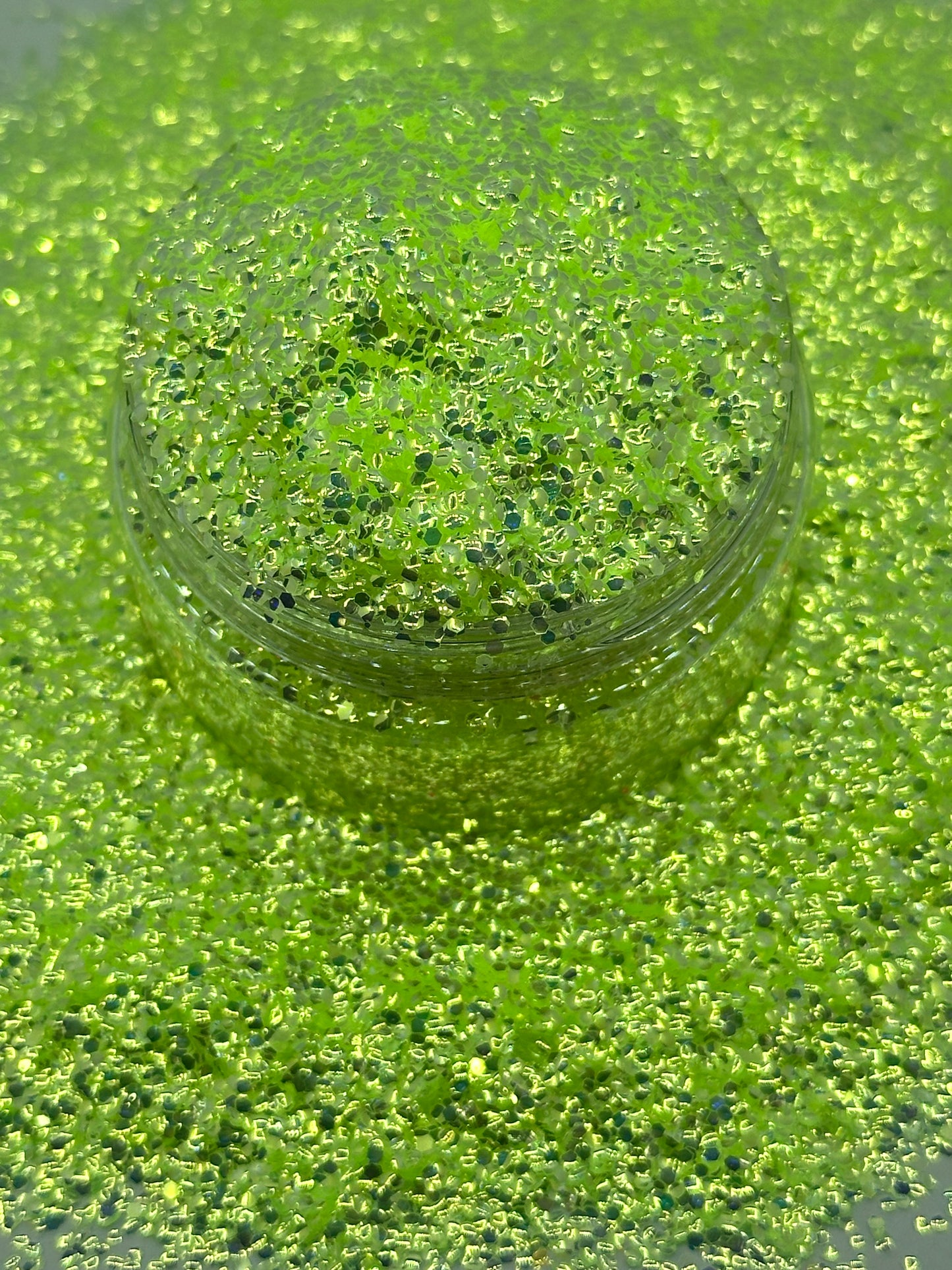 Neon Yellow Chunky Bubble