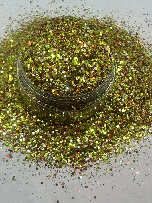 Golden Tinsel Mini Chunky