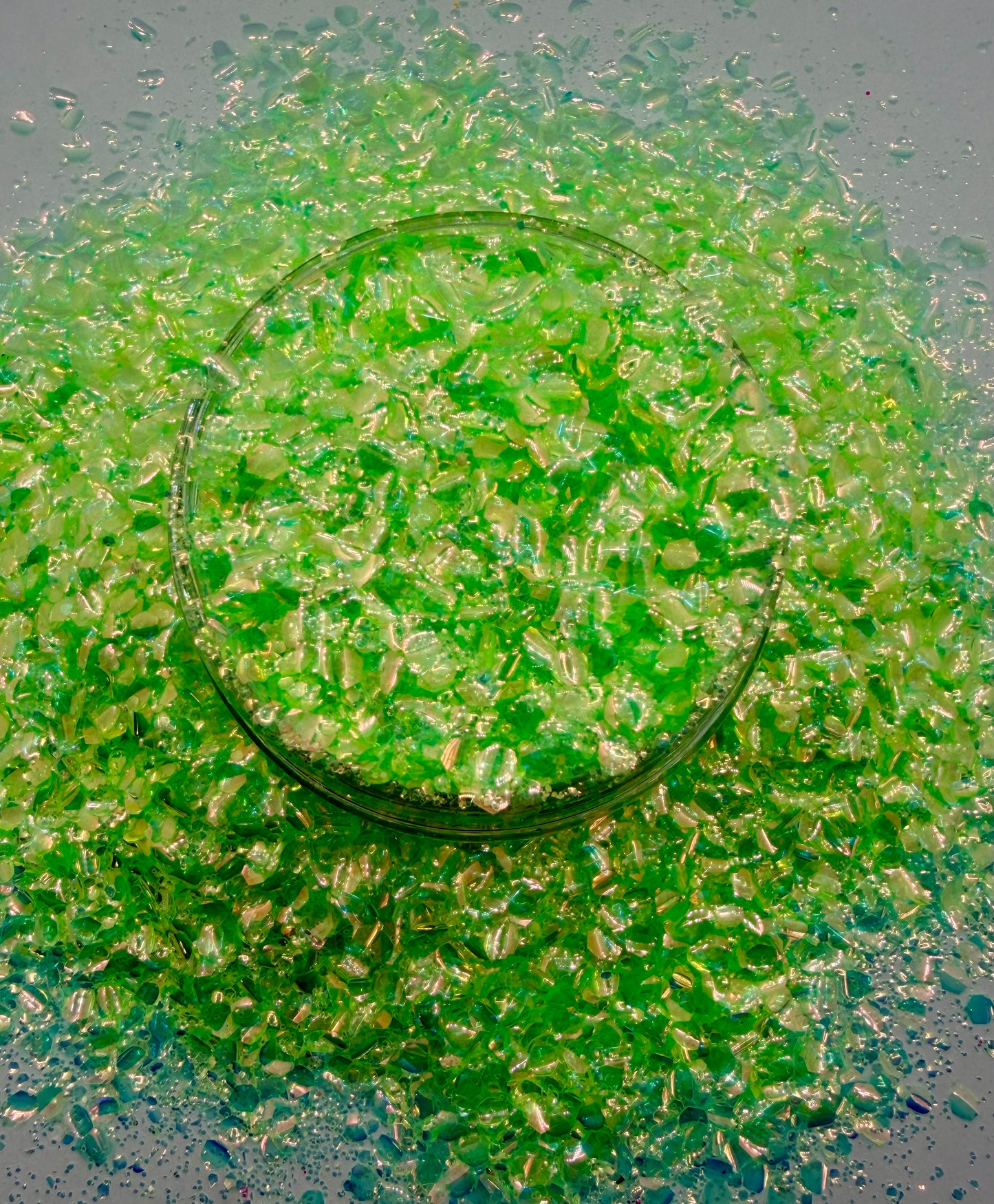 Neon Green Chunky Bubble