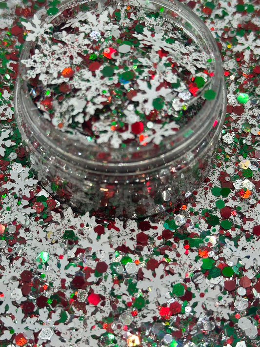 Snowflake Kisses Chunky with Snowflakes