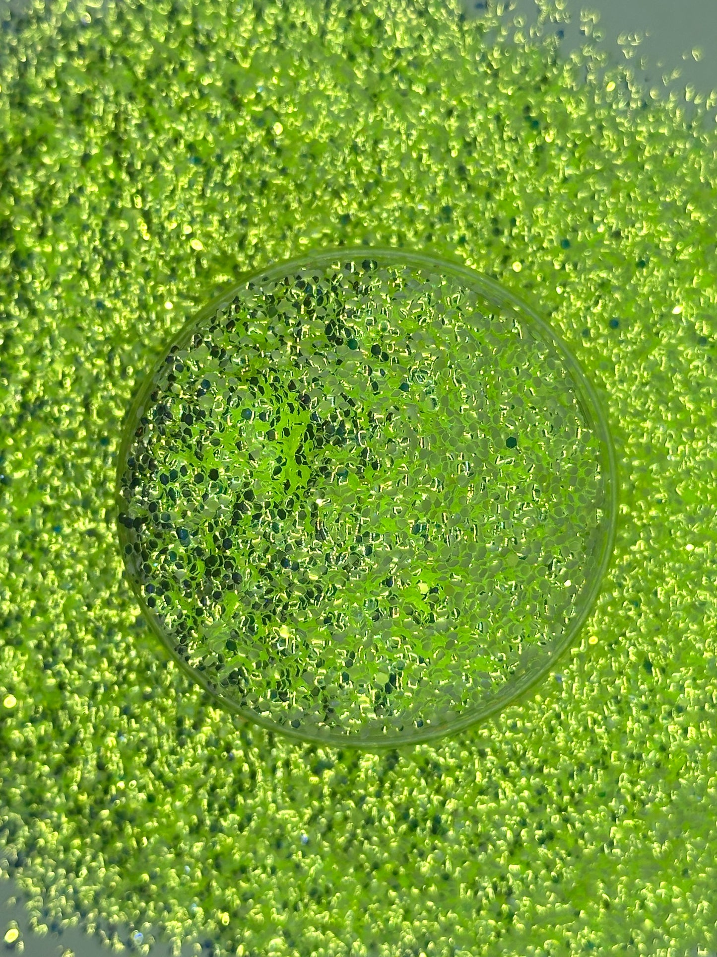 Neon Yellow Chunky Bubble