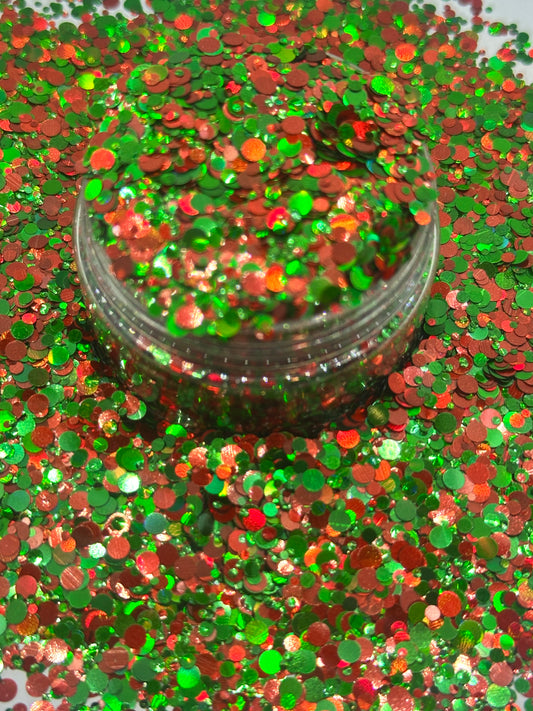 Poinsettia Circle Chunky